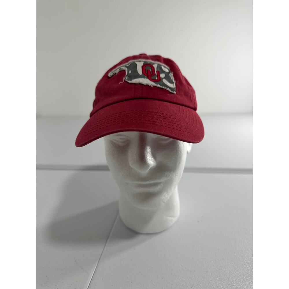 Oklahoma Sooners Ball Cap Hat Red Womens